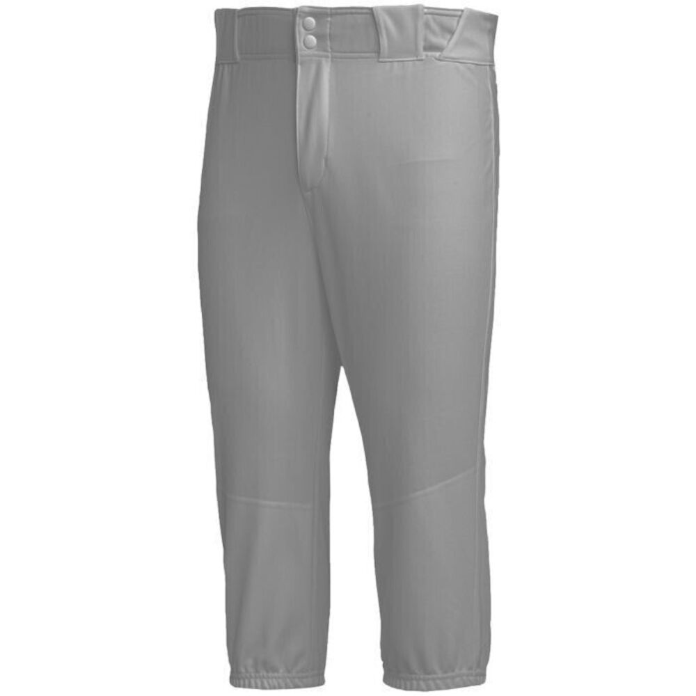 GQ9219 Adidas Icon Pro Knee Length Baseball Pants Gray Medium NWT Retail $50!